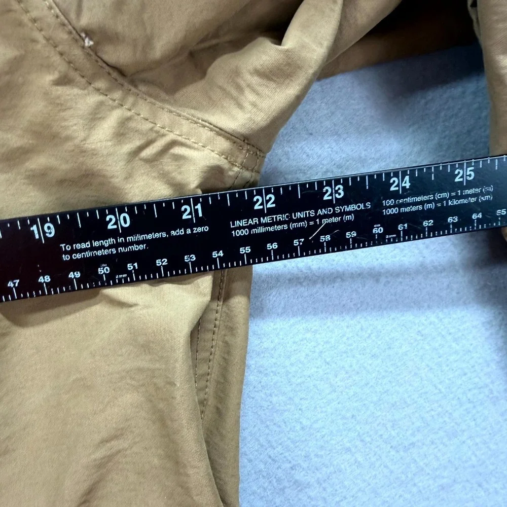 Alpine Design Canvas Field Jacket Mens M Brown Military Utility Snap Inside Zip‎